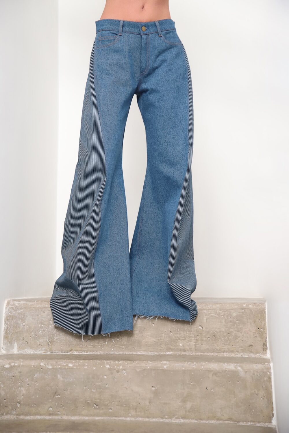 XL 2 TONE DENIM PANTS